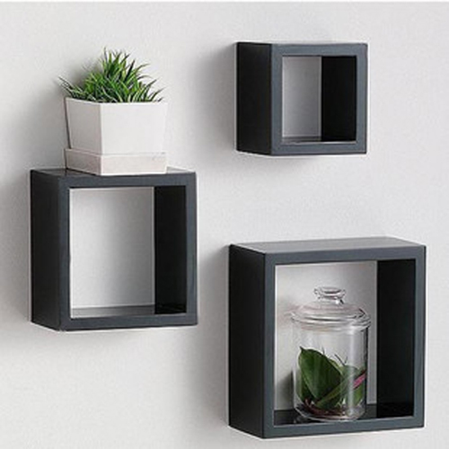 Square Decor Cube S3 SCB25BK